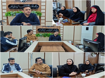 جلسه معاون آموزشی، تحقیقات و فناوری دانشگاه با مسئولین دانشکده پیراپزشکی، مدیر و اعضای هیئت علمی گروه تکنولوژی اتاق عمل برای بررسی مسائل این گروه آموزشی 